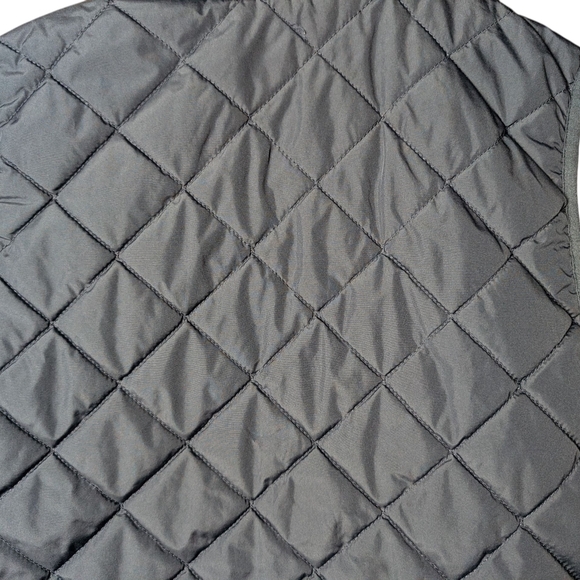 Old Navy Women's Small Blue Quilted Vest Lightweight Zipper Pockets Like New - Picture 7 of 10